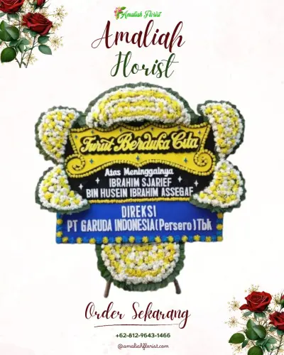 Papan Bunga Duka di Kodingareng